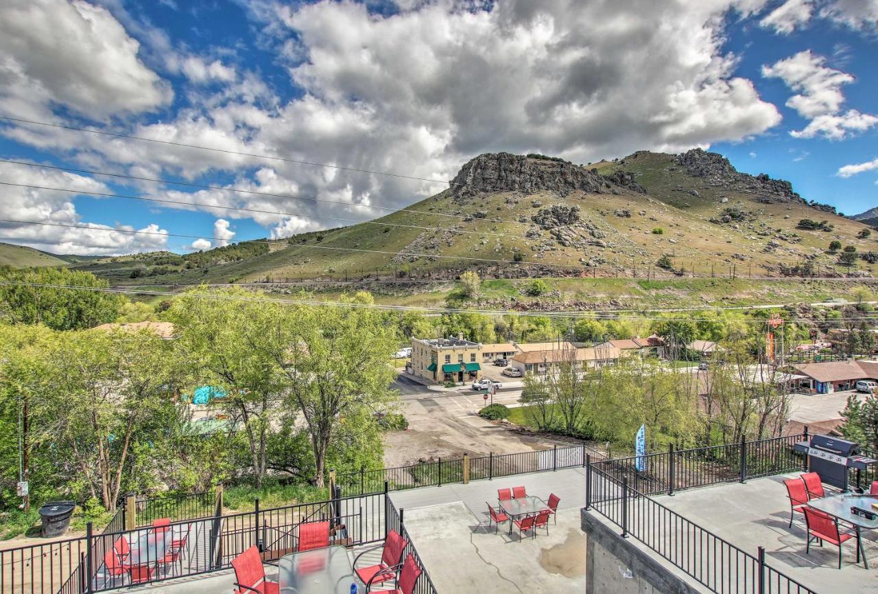 Lovely Lava Hot Springs Studio, Walk To Pools Extérieur photo